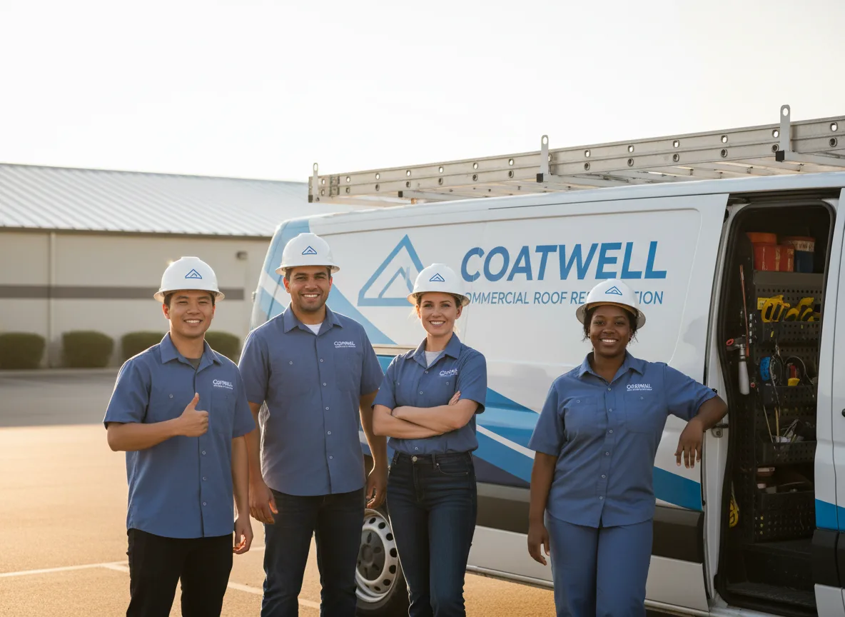 Commercial roof coating company in Coppell, TX